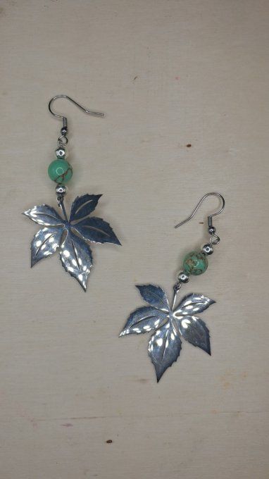 Boucles d’oreilles collection érable 