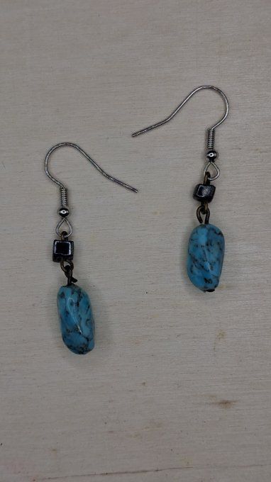 Boucles d’oreilles urdina