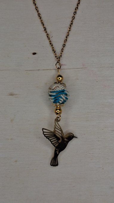 Collier colibri