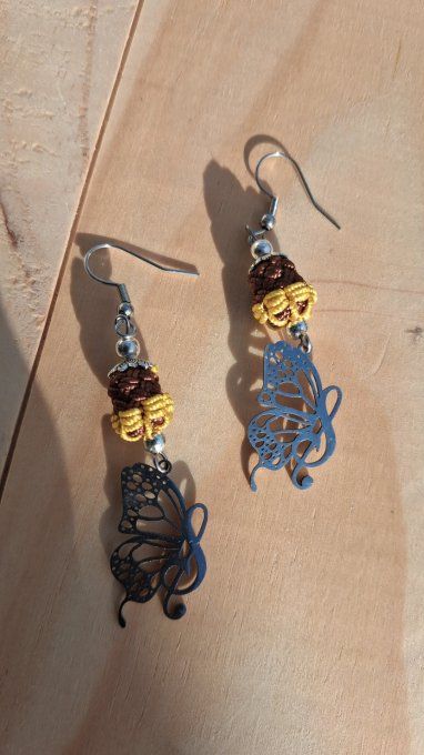 boucles d'oreilles tximeleta