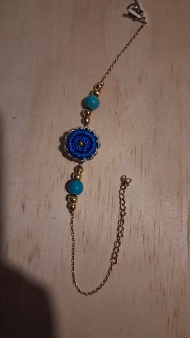 bracelet oeil bleu