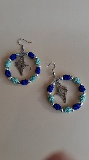  Boucles Ocean argenté