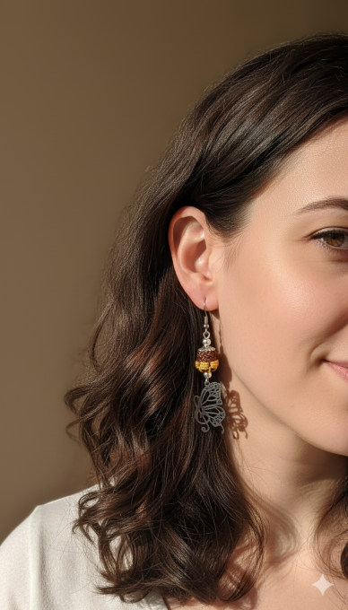 boucles d'oreilles tximeleta