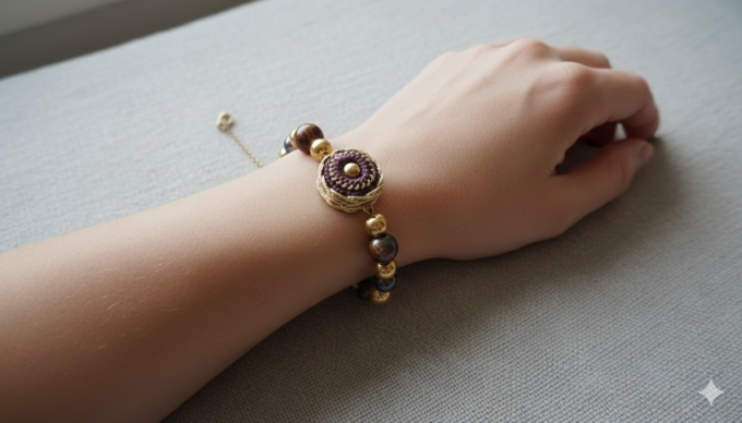 Bracelet terre d’or