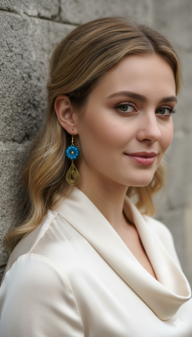 Boucles d’oreilles "tanta berda"