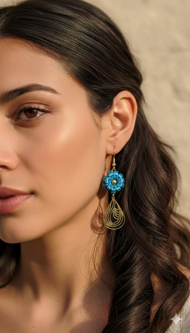 Boucles d’oreilles "tanta berda"