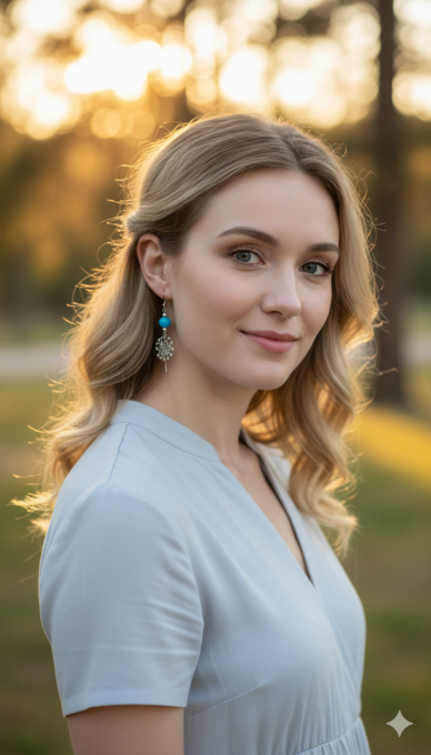 Boucles d’oreilles pissenlit 