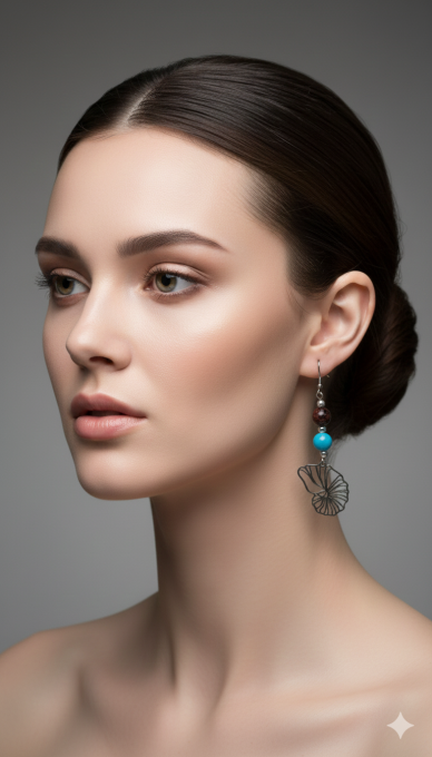 Boucles d’oreilles coquillage 